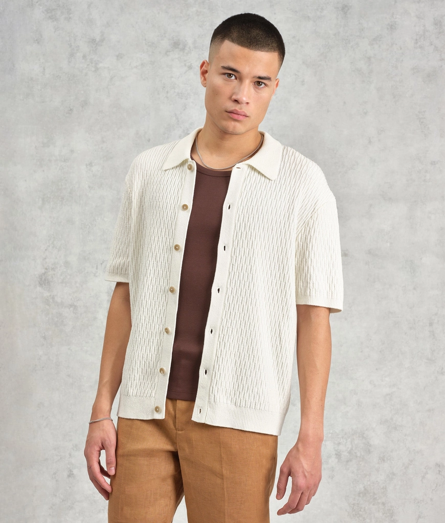 Wax London Mens Tellaro Short Sleeve Shirt